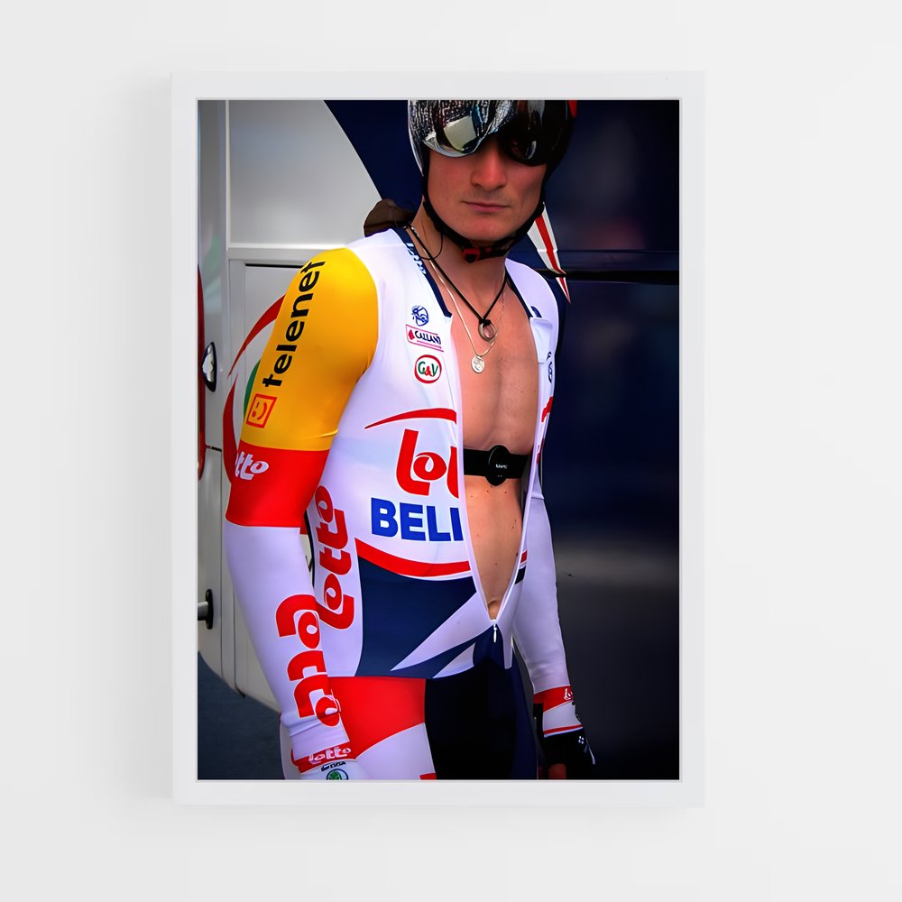 Poster La Vitesse d'Andre – affiche Cyclisme (vue 3)